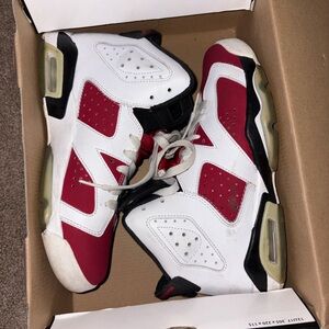 Retro Jordan Carmine 6’s